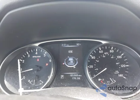 2015 Nissan Rogue Sl из США, поврежденный, VIN 5N1AT2MT2FC829389